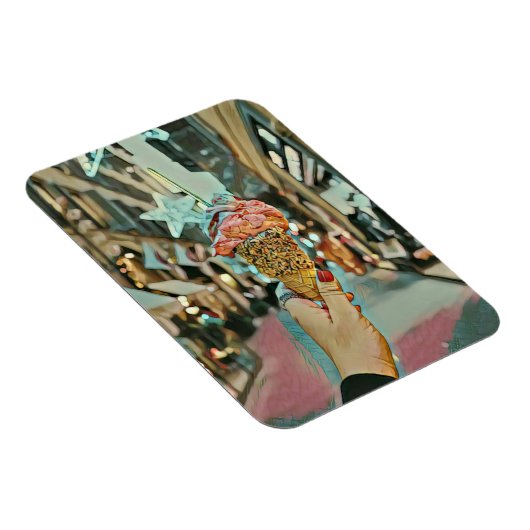 Eiscreme-Sprinklen Magnet (Rechte Seite)