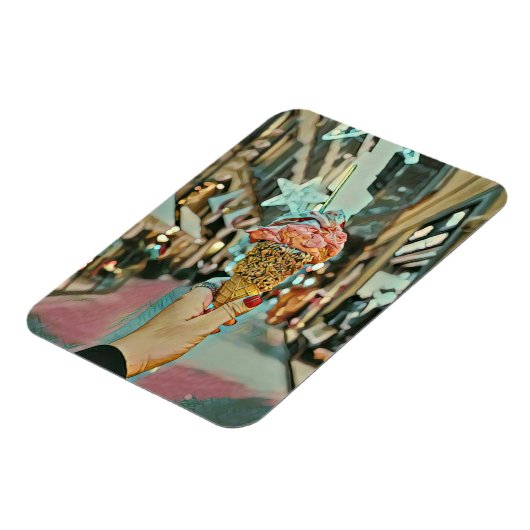 Eiscreme-Sprinklen Magnet (Linke Seite)