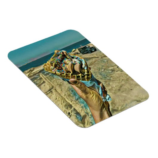 Eiscreme-Sprinklen Magnet (Rechte Seite)