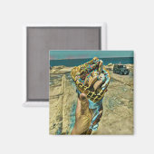 Eiscreme-Sprinklen Magnet (Vorderseite/Rückseite)