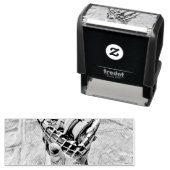 Eiscreme-Sprinklen Permastempel (Beispiel)