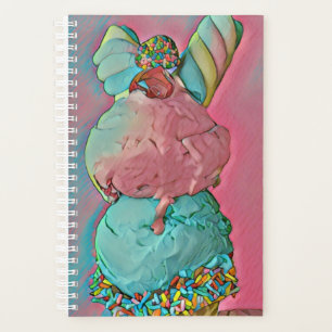 Eiscreme-Sprinklen Planer