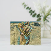 Eiscreme-Sprinklen Postkarte (Stehend Vorderseite)