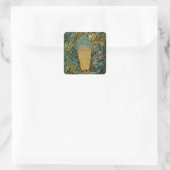 Eiscreme-Sprinklen Quadratischer Aufkleber (Tasche)