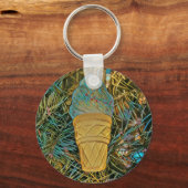 Eiscreme-Sprinklen Schlüsselanhänger (Vorderseite)