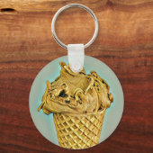Eiscreme-Sprinklen Schlüsselanhänger (Vorderseite)