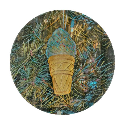 Eiscreme-Sprinklen Schneidebrett (Vorderseite)