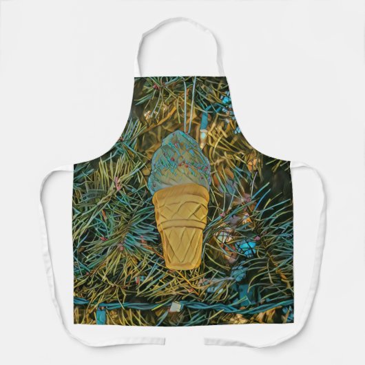 Eiscreme-Sprinklen Schürze (Vorderseite)
