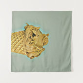 Eiscreme-Sprinklen Wandteppich (Vorderseite (Horizontal))