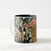 Eiscreme-Sprinklen Zweifarbige Tasse (Vorderseite Links)