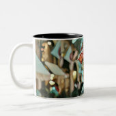 Eiscreme-Sprinklen Zweifarbige Tasse (Links)