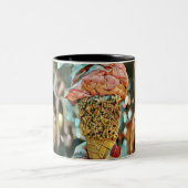 Eiscreme-Sprinklen Zweifarbige Tasse (Mittel)