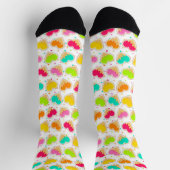 Eiscreme Sprinkles Muster Socken (Oben)