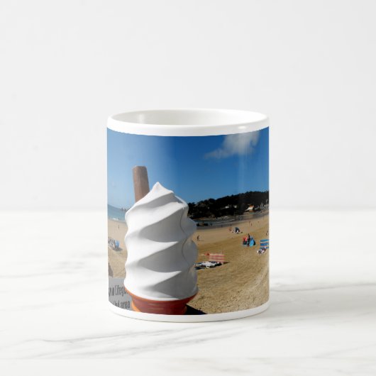 Eiscreme St Brelade's Beach Kaffeetasse (Mittel)