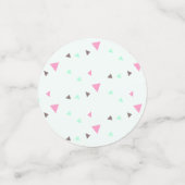 Eiscreme Stand Sweet Pink Geburtstagsparty Konfetti (Klein Vorderseite)