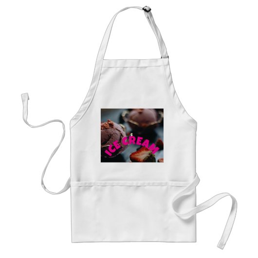 Eiscreme-Standard-Schürze Schürze (Vorne)