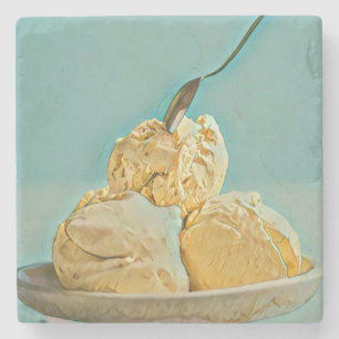 Eiscreme Steinuntersetzer