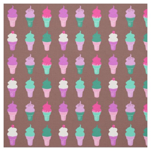 Eiscreme Stoff (Muster)