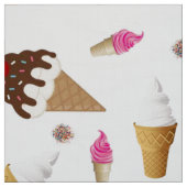 Eiscreme Stoff (Muster)