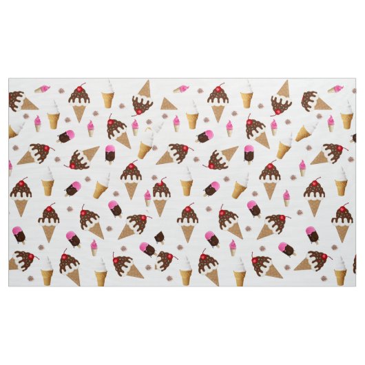 Eiscreme Stoff (Yard (91,4 cm))