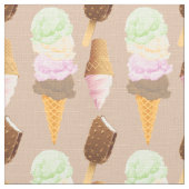 Eiscreme Stoff (Nahaufnahme)
