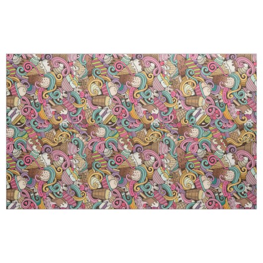 Eiscreme Stoff (Yard (91,4 cm))