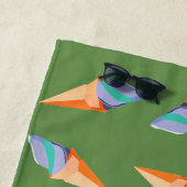 Eiscreme Strandtuch (Beispiel)