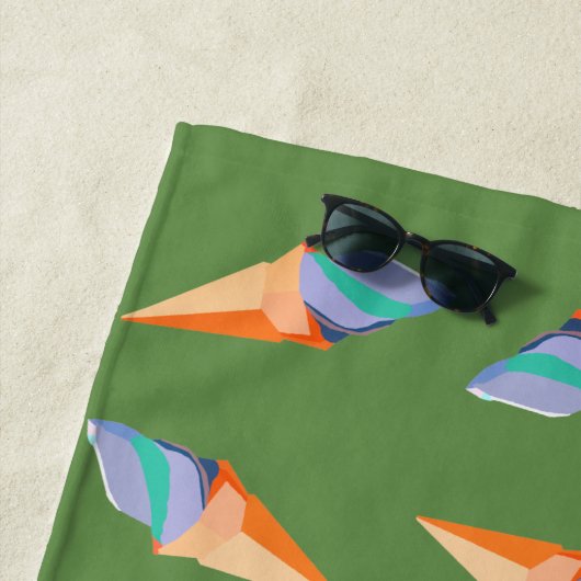 Eiscreme Strandtuch (Beispiel)