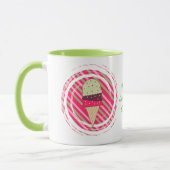 Eiscreme Strawberry Swirl Tasse (Links)