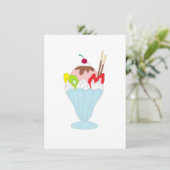 Eiscreme Sundae (Stehend Vorderseite)