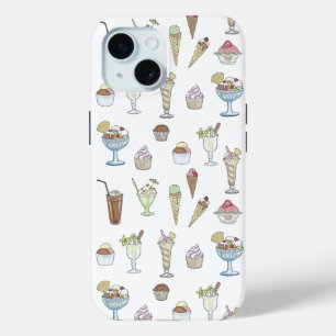 Eiscreme Sundae Collage Case-Mate iPhone Hülle