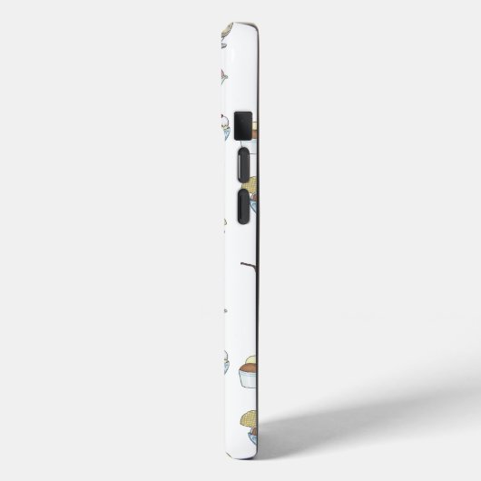 Eiscreme Sundae Collage Case-Mate iPhone Hülle (Rückseite / Links)