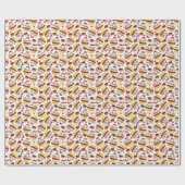 Eiscreme Sundae Geschenkpapier (Flach)