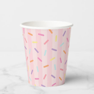 Eiscreme Sundae Heres The Scoop Sweet Sprinkles Pappbecher