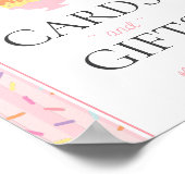 Eiscreme Sundae Hier die Schottenkarten und Gesche Poster (Ecke)