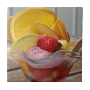 Eiscreme Sundae Keramik Fliese