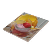 Eiscreme Sundae Keramik Fliese (Seite)
