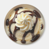 Eiscreme Sundae Magnet (Vorne)