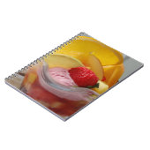 Eiscreme-Sundae-Notebooks Notizblock (Linke Seite)
