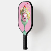 Eiscreme Sundae Pickleball Pickleball Schläger (Links)