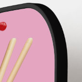 Eiscreme Sundae Pickleball Pickleball Schläger (Linke Seite)