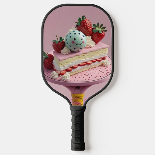 Eiscreme Sundae Pickleball Pickleball Schläger (Vorderseite)