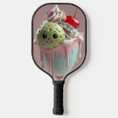 Eiscreme Sundae Pickleball Schläger (Rückseite)