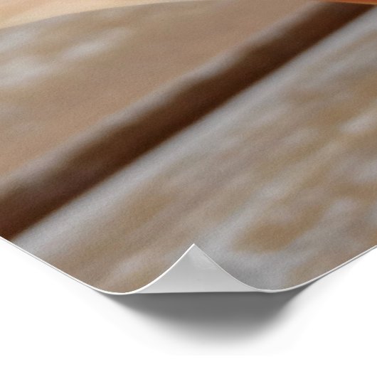 Eiscreme-Sundae-Plakat Poster (Ecke)