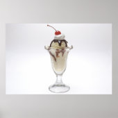 Eiscreme Sundae Poster (Vorne)