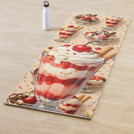 Eiscreme-Sundae Premium Yogamatte