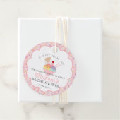 Eiscreme Sundae Scoopup Brautparty Geschenkanhänger (Beispiel)