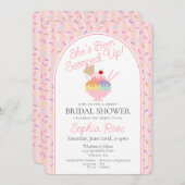 Eiscreme Sundae Scoopup Sweet Brautparty Einladung (Vorne/Hinten)