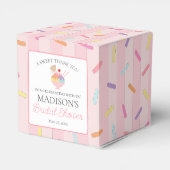 Eiscreme Sundae Scoopup Sweet Brautparty Geschenkschachtel (Rückseite)