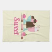 Eiscreme Sundae Sommerliche Leckereien Geschirrtuch (Horizontal)